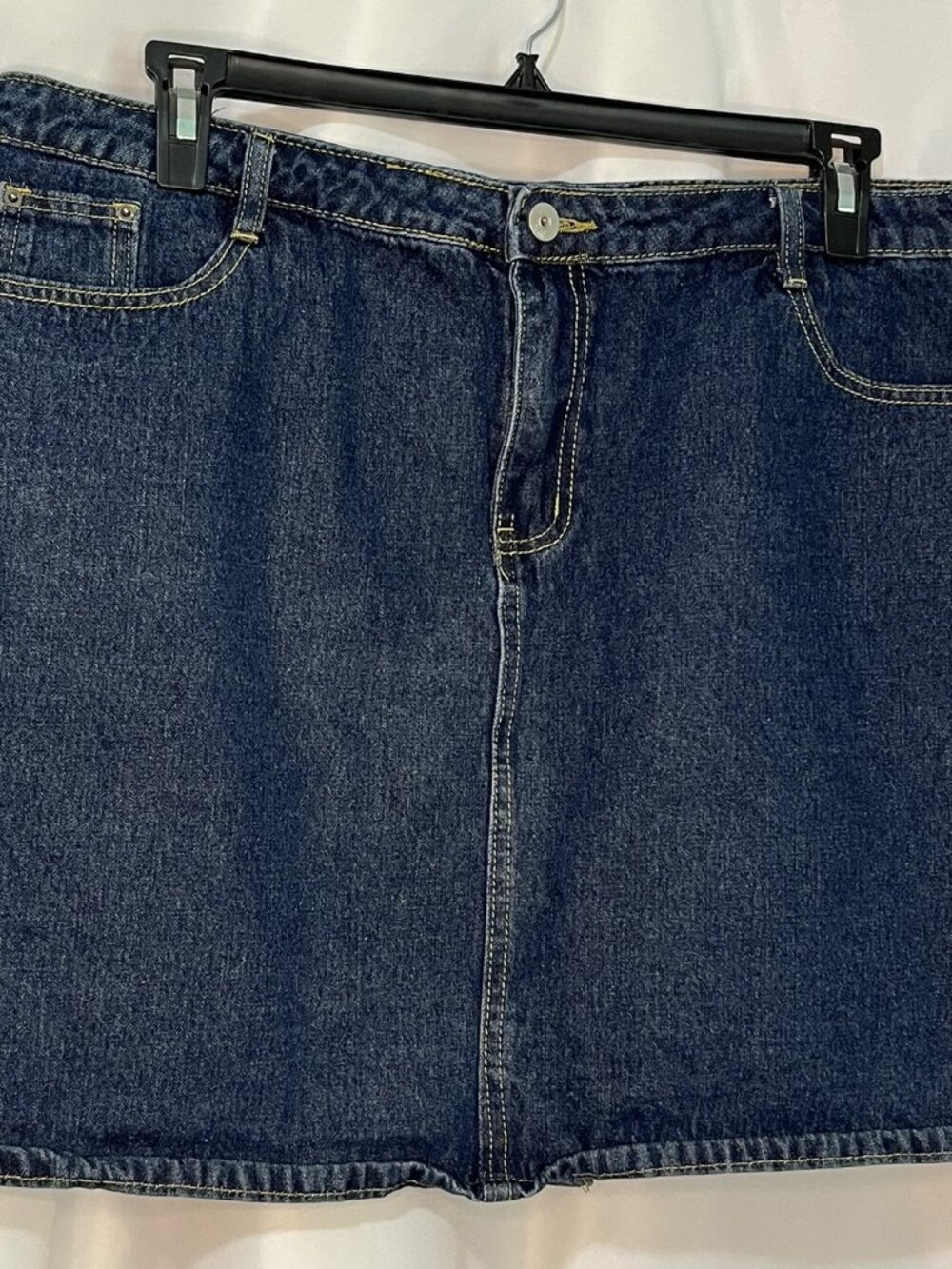 ChouYatou Women's Size 2XL XXL Denim Jean Skirt